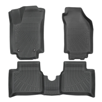Tapis de sol de voiture toutes saisons en TPE 3D personnalisables pour FIAT Cronos 2025-2026 – Tapis de voiture en TPE à rebord profond