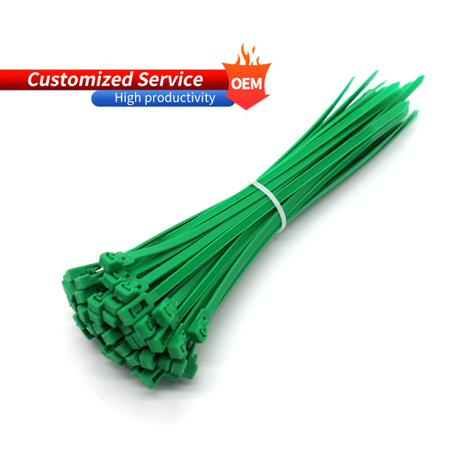 BCT007 Green Cable Ties Spiral Pet Tie Cable Wire Nylon Cable Tie