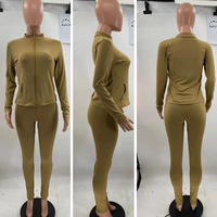 Ensemble de survêtement femme deux pièces à manches longues, sweat-shirt et pantalon de jogging, collection automne-hiver, meilleures ventes