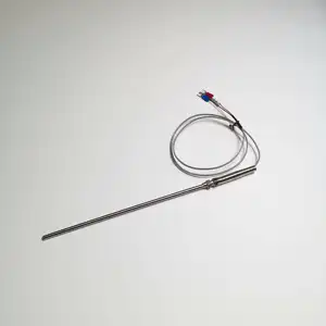 8*200Mm M8 Probe Type Thermokoppel Temperatuur Sensor 2 Draad