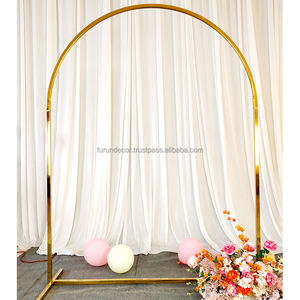 Furun vente directe Simple métal carré fond cadre décor élégant mariage arc pour fête mariage fournitures - Product Image 2