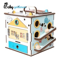 Tableau magnétique en bois en forme d'éléphant avec stylet, tampons et gomme, tablette à dessin portable pour enfants, jouet réutilisable Z12285B