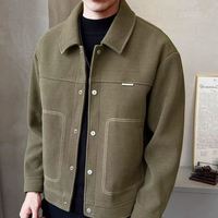 Veste décontractée pour hommes Senior Sense pour automne hiver grande taille nouvelle marque de mode pour hommes beau manteau à revers