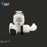 Raccord rapide mâle BRT 1/4'' (6,4 mm) avec valve pour tube d'encre d'imprimante
