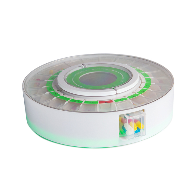 Custom Logo Printing 28 Days Pill Box Portable Medicine wifi/gsm/ble pill disepensor Box Cute Plastic Pill Boxes Organizer