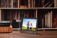 IPS 11.6 İnç Dokunmatik Ekranlı Dijital Albüm Fotoğraf Çerçevesi, Video Oynatma, MP3/MP4 Desteği, Saat, Ticari Sanat Gösterimi
