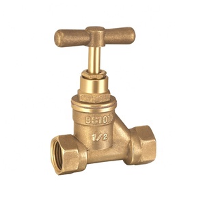 1/2 "นิ้วทองเหลือง stopcock ทองเหลืองทองเหลืองลูกโลกวาล์ว15mm x 20mm mdpe - Product Image 4
