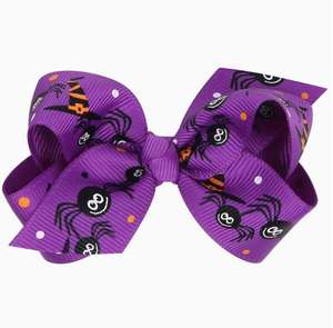 Nouveauté en gros : Accessoires capillaires pour enfants, nœud papillon Halloween transfrontalier <span class=keywords><strong>de</strong></span> haute qualité avec motif <span class=keywords><strong>de</strong></span> dessin animé effrayant et humoristique - Product Image 6