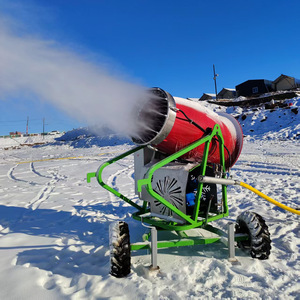 Máquina de nieve artificial para estaciones de esquí, uso en interiores y exteriores, estructura de aluminio duradera, construcción metálica, aplicación en la temporada de invierno - Product Image 1