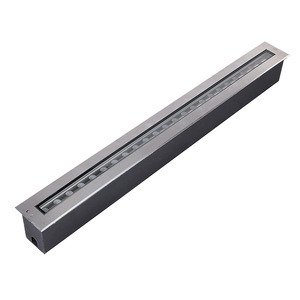 Lampe de sol linéaire encastrée à LED étanche en aluminium IP65 pour l'éclairage extérieur de la rue, du pont et du paysage - Product Image 3