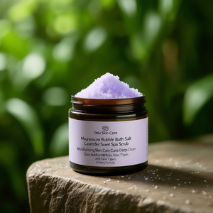 Sal de Baño Efervescente de Magnesio con Aroma a Lavanda, Exfoliante Spa, Hidratante para el Cuidado de la Piel, Limpieza Profunda, Relajante, para Todo Tipo de Piel, Fórmula K Beauty - Product Image 3