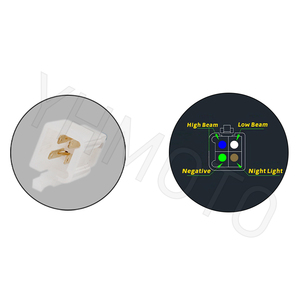 ไฟหน้า LED YHMOTO สำหรับ KTM GASGAS EXC EXCF SX SXF XC XCW 125 250 300 450 แบบสปอตไลท์ - Product Image 5