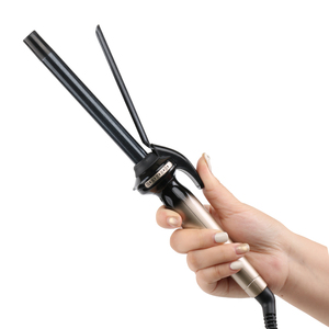 Fer à friser automatique Super fin Ulelay-Hôtel enduit de céramique utiliser <span class=keywords><strong>petit</strong></span> baril de 9MM laine et frange bigoudi - Product Image 1