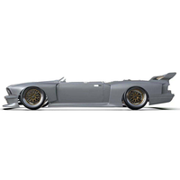 Bumper Mobil, Overfender, Side Skirt, Diffuser, Spoiler Belakang Kustom Eksklusif Homies untuk BMW E24 M6 Model 1976-1989