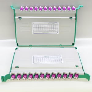 Fiber Optic ODF 12/24 Cores Tray LC/UPC Carrier-class Bundle Pigtails Optical Fiber Distribution Frame - Product Image 2