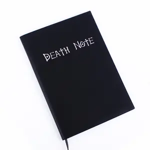 Hot Sale Anime Death Note Notebook for Students With Feather Pen Japanese Movie Cosplay DeathNote Book