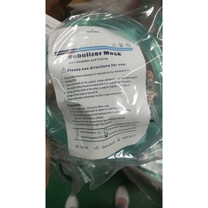 Kit de nebulizador de silicona médica con tubos y mascarilla de oxígeno para terapia respiratoria - Product Image 4