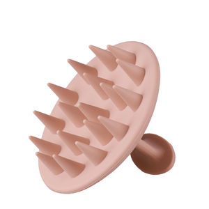 Pink Silicone <b>Scalp</b> Massage Wet Wash Hair <b>Scalp</b> Massager <b>Scalp</b> Hair Shampoo <b>Brush</b> with Private Label - Product Image 1