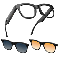 Lunettes intelligentes sans fil Bluetooth de haute qualité, confortables à porter