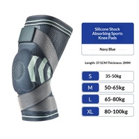 Genouillère de sport à double sangle pour homme, avec soutien de la rotule, protection du ménisque, respirante, pour le cyclisme et les activités sportives