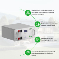 Batterie Enershare 24V 200Ah LiFePO4 prismatique, batteries lithium-ion adaptatives pour onduleurs hors réseau/hybrides