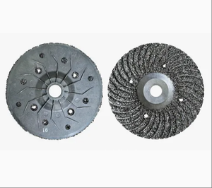 Hochwertige Schleifscheibe Semi-Flex Fiberscheibe Steinschleifscheibe zum Entfernen von starkem Rost auf Metallen - Product Image 3