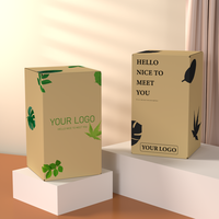 Boîte d'emballage personnalisée pour plantes succulentes, boîte d'expédition en carton pour plantes vivantes, vente en gros, emballage écologique pour plantes