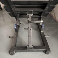 Machine à squats inclinée à charge libre PowerX pour entraînement de la force des membres inférieurs
