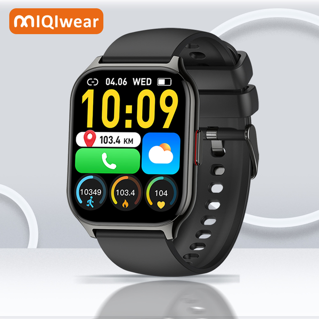P95 2.01inch Bt 5.2 Smart Watch Touch Watch Mobile Phone App Connect Support Fitness Monitor Phone Watch