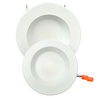 DownLights encastrés ultra minces de 4 pouces 5Cct réglable + veilleuse ETL/CETL