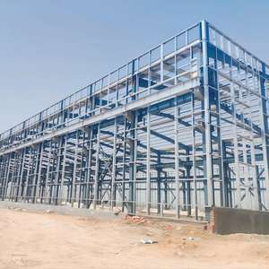 Matériaux de construction modulaires préfabriqués pour entrepôts agricoles et structures en acier de stockage, fabriqués en usine - Product Image 1