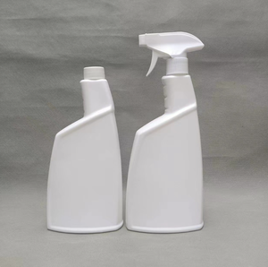 बड़ी क्षमता 750 मिलीलीटर कार क्लीनर स्प्रे बोतल और घरेलू सफाई एजेंट के लिए 1000 मिलीलीटर फ्लैट प्लास्टिक उत्पाद - Product Image 5