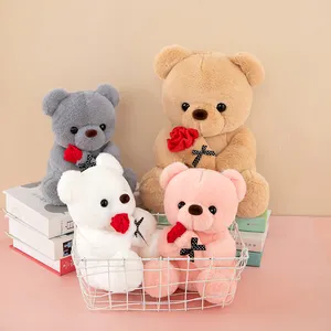 Holesale-oso de peluche kawaii personalizado, oso de peluche