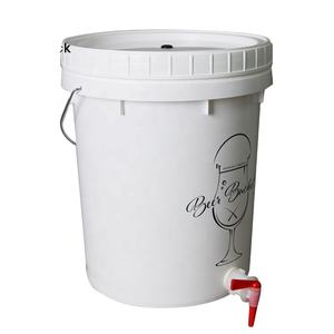 Prezzo di fabbrica 30l secchi di vino in <span class=keywords><strong>plastica</strong></span> secchio di <span class=keywords><strong>birra</strong></span>/tamburo con rubinetto e coperchio - Product Image 1