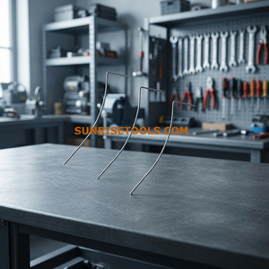 Rondelles fendues en acier inoxydable de forme irrégulière pour la fabrication de bijoux Modèle 949 Outils de bricolage SUNTOOLS/STIPL - Product Image 5