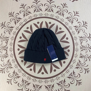 Mùa Thu Mùa Đông Ấm Áp Áo Thun <span class=keywords><strong>Hat</strong></span> Với R L Logo Đa Năng <span class=keywords><strong>3D</strong></span> Thêu Beanie Cho Các Cặp Vợ Chồng Dệt Kim Và Lạnh Bằng Chứng - Product Image 5