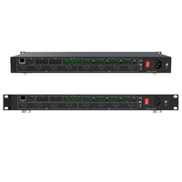 Commutateur matriciel 2.0 UHD 4x4 sans coupure 18 Gbit/s avec boîtier métallique et prise en charge 7.1 canaux pour systèmes de murs vidéo