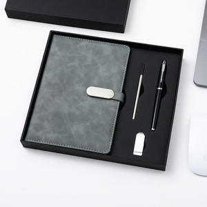 Xp-<span class=keywords><strong>Promo</strong></span> 'S Custom Logo A5 Diary Journal Planner Notebook Event Agenda Notebook Geschenkdoos Set Met Pen - Product Image 6