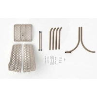 Chaise d'œuf d'extérieur balançoire avec support pour salon rotin moderne patio hamac lune balcon chaise de plafond suspendue