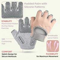 Guantes de Entrenamiento MKAS, Transpirables, con Almohadilla de Gel en la Palma, Antideslizantes, con Soporte para Muñeca, para Hombres y Mujeres, para Levantamiento de Pesas y Fitness