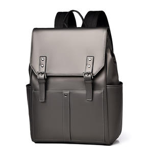 Sac à Dos Double Haut de Gamme pour Homme, Design Simple et Décontracté, Grande Capacité, Sac d'École/Collège/Ordinateur à la Mode - Product Image 1
