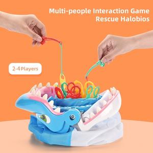 Il gioco Fidget del morso di squalo lancia i dadi e salva le creature marine colorate prima che lo squalo morde il gioco di pesca per ragazzi e ragazze - Product Image 2