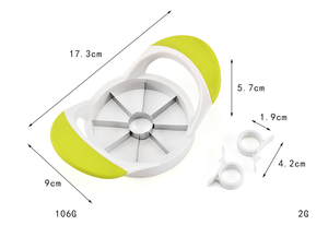 EVERSUN Trancheuse à pommes en acier inoxydable <span class=keywords><strong>Premium</strong></span> 8 lames Outils de découpe de fruits ESKG-FT629 - Product Image 2