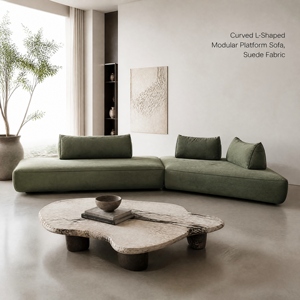 Sofá Ergonómico de Tela de Tres Plazas para Sala de Estar Residencial con Soporte de Producción Personalizado OEM Práctico - Product Image 6
