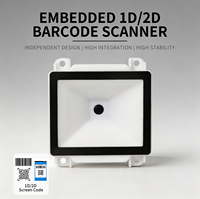 Módulo Escáner de Código de Barras Integrado F20 Mini, Lector de Códigos QR 2D con Interfaz USB y RS232 para Dispositivos POS Android, en Stock