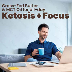 LIFEWORTH Mélange de café instantané cétogène haute performance Le café diététique Keto soutient l'énergie et le métabolisme - Product Image 3