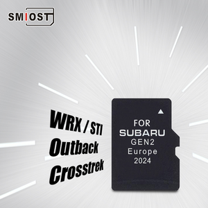 Per SMIOST per Subaru Gen2 <span class=keywords><strong>EU</strong></span> America Legacy Forester Car GPS navigatore Sat sistema di navigazione TF SD Map Card materiale plastico - Product Image 2