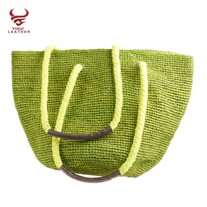 Straw Rattan Women Tote Summer Beach Shoulder <strong>Medium</strong> Woman <strong>Handbag</strong> - Product Image 2