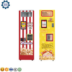 Distributeur automatique de popcorn à 2 saveurs, entièrement automatique, vente chaude <span class=keywords><strong>en</strong></span> usine, distributeur automatique de collations rapides dans les supermarchés et les cinémas - Product Image 2