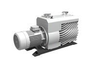 Bomba de Vacío de Paletas Rotativas de Dos Etapas Serie TRP-12 de BWVAC, 0.37/0.55 KW, Tanque de Aceite de 1.1L para Semiconductores, Fotovoltaica y Medicina